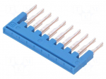 Screw bridge | ways: 10 | blue | Width: 3.5mm | UL94V-0