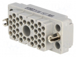 Connector: rectangular | socket | hermaphrodite | Mat: polycarbonate