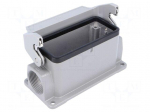 Enclosure: for Han connectors | Han | size 16B | for panel mounting