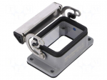 Enclosure: for rectangular connectors | size 3 | with latch | IP65