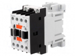 Contactor: 3-pole | NO x3 | Auxiliary contacts: NO | 24VDC | 18A | DIN