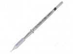 Tip | bent conical | 0.1mm