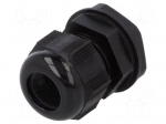 Cable gland | PG16 | IP66,IP68 | Mat: polyamide | black | Pcs: 10