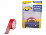 Tape: fixing | W: 19mm | L: 1.5m | Thk: 0.2mm | double-sided | transparent