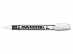 Marker: with liquid paint | white | Pro-Line HP | Tip: round