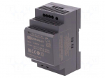 Power supply: DC/DC | 60W | 24VDC | 2.5A | 9&divide;36VDC | Mounting: DIN | 216g