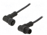 Cable: for sensors/automation | PIN: 5 | M12-M12 | B code-Profibus