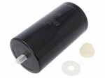 Capacitor: electrolytic | 4700uF | 350VDC | --10&divide;+30% | M5 | 2000h