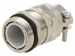 Cable gland | with earthing | PG13,5 | IP68 | brass | HSK-MZ-EMC