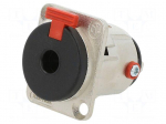 Connector: Jack 6,3mm | socket | female | stereo | straight | soldering