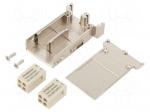 Connector: HDC | contact insert | male | PIN: 8 | MegaBit | 1.6mm