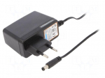 Power supply: switching | mains,plug-in | 12VDC | 1.5A | 18W | 85%