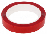 Tape: fixing | W: 19mm | L: 5.5m | Thk: 0.5mm | double-sided | acrylic