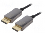 Cable | DisplayPort plug,both sides | DisplayPort 1.4,optical