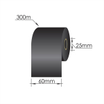 Ribbons 60mm x 300m/25mm/60mm/ Resin/Out, melns