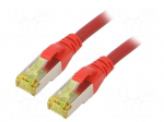 Patch cord | S/FTP | Cat: 6a | RJ45 plug,both sides | stranded | Cu | 3m