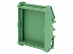 Enclosure base | UL94V-0 | for DIN rail mounting | X: 70mm | Y: 108mm