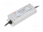 Power supply: switching | LED | 75W | 75&divide;150VDC | 250&divide;500mA | IP65 | 91%