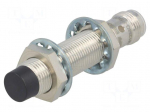 Sensor: inductive | OUT: PNP / NO | 0&divide;8mm | 10&divide;30VDC | M12 | IP67 | 200mA