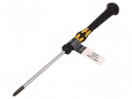 Screwdriver: precision | Phillips | PH1 | Blade length: 80mm | ESD