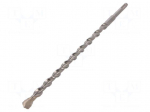 Drill bit | for concrete | &Oslash;: 14mm | L: 310mm | metal | SDS-Plus&reg; | PRO 4