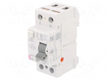 RCD breaker | Inom: 25A | Ires: 30mA | Poles: 2 | 230V,400V | IP20 | EFI
