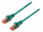 Patch cord | U/UTP | Cat: 6 | RJ45 plug,both sides | stranded | Cu | 10m
