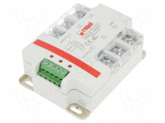 Relay: solid state | 60A | Uswitch: 24&divide;530VAC | 3-phase | 78x105x38mm