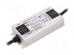Power supply: switching | LED | 75W | 53&divide;107VDC | 0.35&divide;1.05A | IP67
