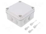 Enclosure: junction box | X: 111mm | Y: 111mm | Z: 68mm