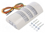 Signalling column | red/amber/green | LED | 24VDC | 24VAC | IP65 | WEP