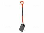 Shovel | L: 1200mm | W: 235mm | Handle mat: metal