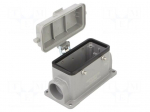 Enclosure for connectors: HDC | IP65 | Han&reg; B | size 16B | 77.5x27mm