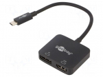 Adapter | DisplayPort 1.4,HDMI 2.1 | 0.12m | black