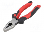 Pliers | universal | 180mm | Industrial | Blade: about 64 HRC | blister