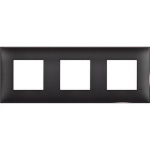 Cover plate - 2+2+2 horizontal/vertical installation modules