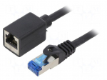 Extender Ethernet | S/FTP | Cat: 6a | RJ45 socket,RJ45 plug | Cu | 5m