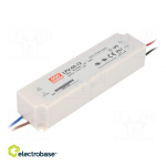 Toide: l&uuml;litusrežiim | LED | 60W | 12VDC | 5A | 90&divide;264VAC | IP67