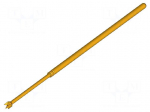 Test needle | Spring compression: 8mm | 10mm | 3A | steel | gold-plated