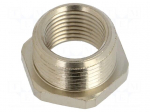Thread adapter | Int.thread: M16 | Ext.thread: PG13,5 | brass