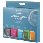 Cleaning cloths, 5-pack NORDIC QUALITY / 2340048