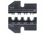 Crimping jaws | solar connectors type TE CONNECTIVITY