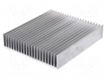 Heatsink: extruded | grilled | L: 300mm | W: 262mm | H: 60mm | aluminium