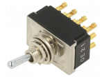 Switch: toggle | Pos: 2 | 4PDT | ON-ON | 6A/250VAC | Leads: for soldering