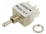 Switch: toggle | Pos: 3 | DPDT | ON-ON-ON | 12A/250VAC | 5A/24VDC