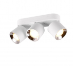 Trio Guayana spotlight 3-pc GU10 matt white gaismeklis 651000331 4017807573985