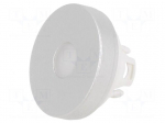 Actuator lens | 22mm | 84 | natural | aluminium