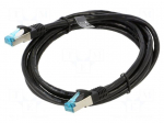 Patch cord | F/UTP | Cat 5e | RJ45 plug,both sides | stranded | Cu | 2m