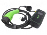EMobility: charger | 2x0.5mm2,3x2.5mm2 | 230VAC | 3.6kW | IP65 | 5m | 16A