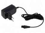 Power supply | 12VDC | plastic
